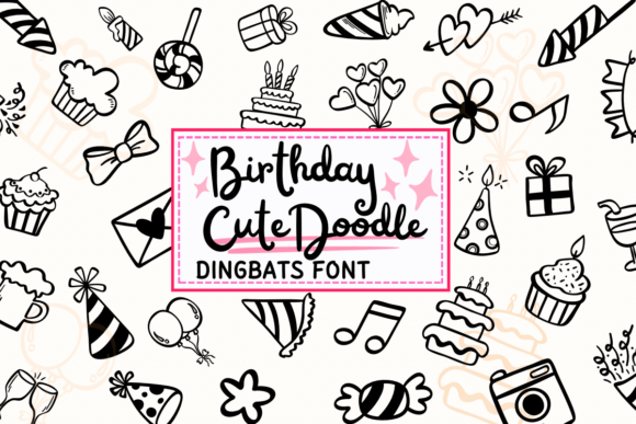Celebrate Every Milestone with Birthday Cute Doodle