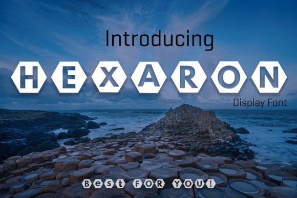 Hexaron: A Creative Font for Modern Projects