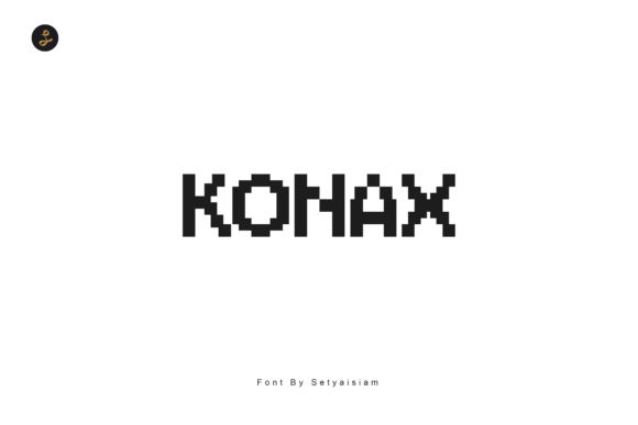 Konax: The Pixel-Inspired Sans Serif for Modern Projects
