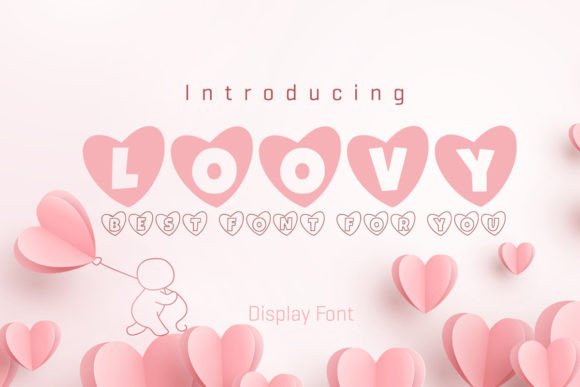 Loovy: Elevating Your Creative Work with a Whimsical Typeface