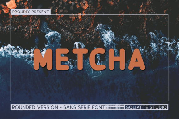 Metcha: The Bold Font for High-Energy Branding