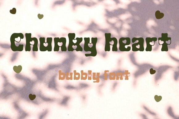 Spread the Love: Designing with the Chunky Heart Typeface